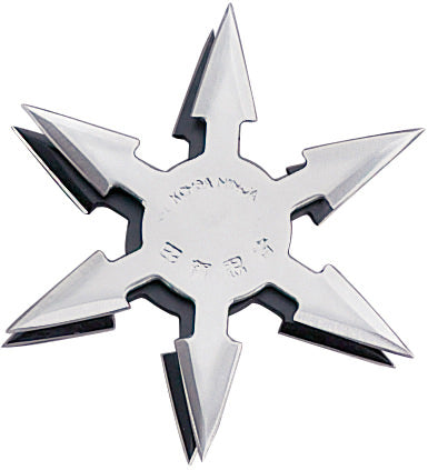 6-Point Kohga Ninja Throwing Star 4" Diameter - Tophatter's Army Products & Self Defense Collectible Weapons - Tophatter Daily Deals
